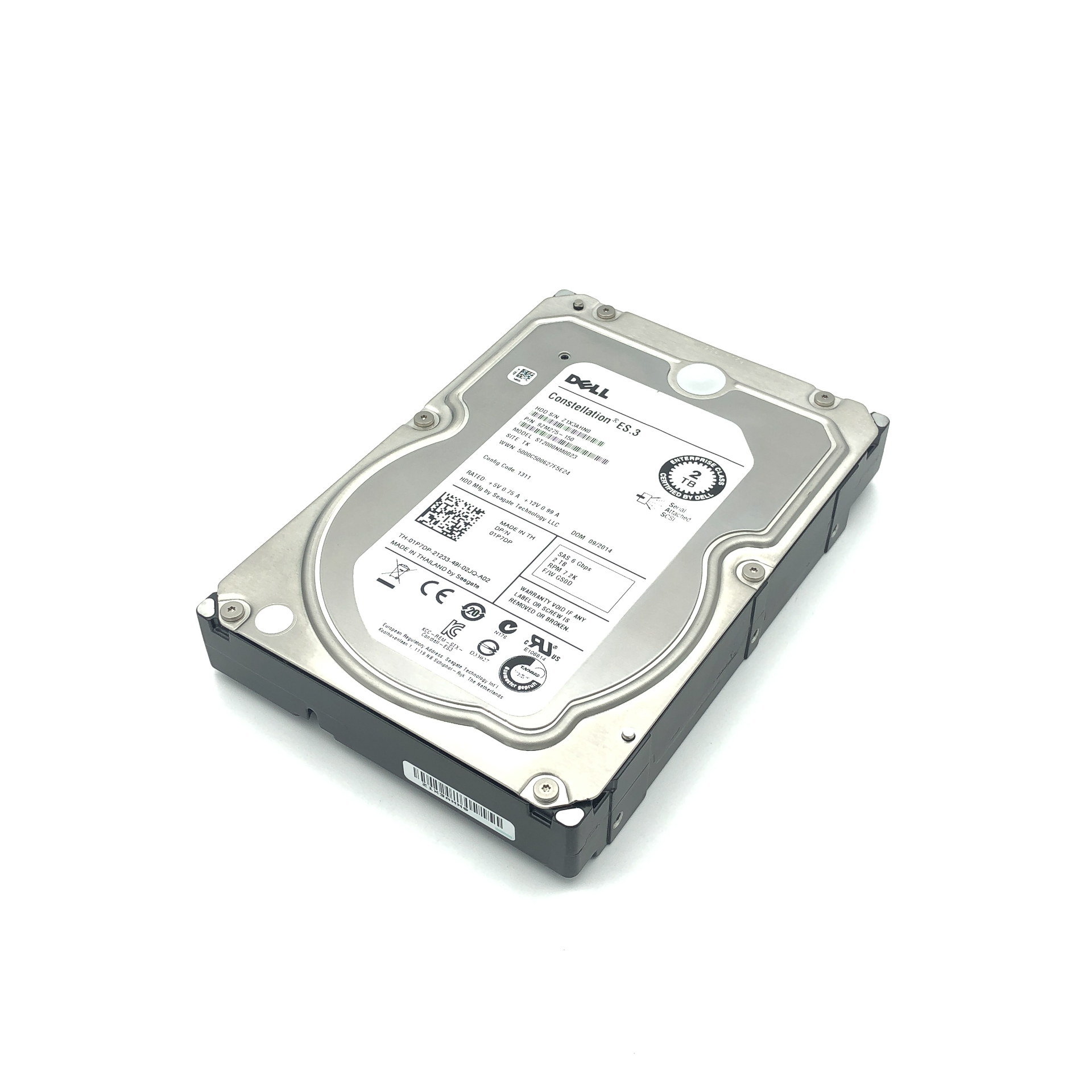 Dell 2 TB SAS 7.2K 3.5" 6G HDD 01P7DP
