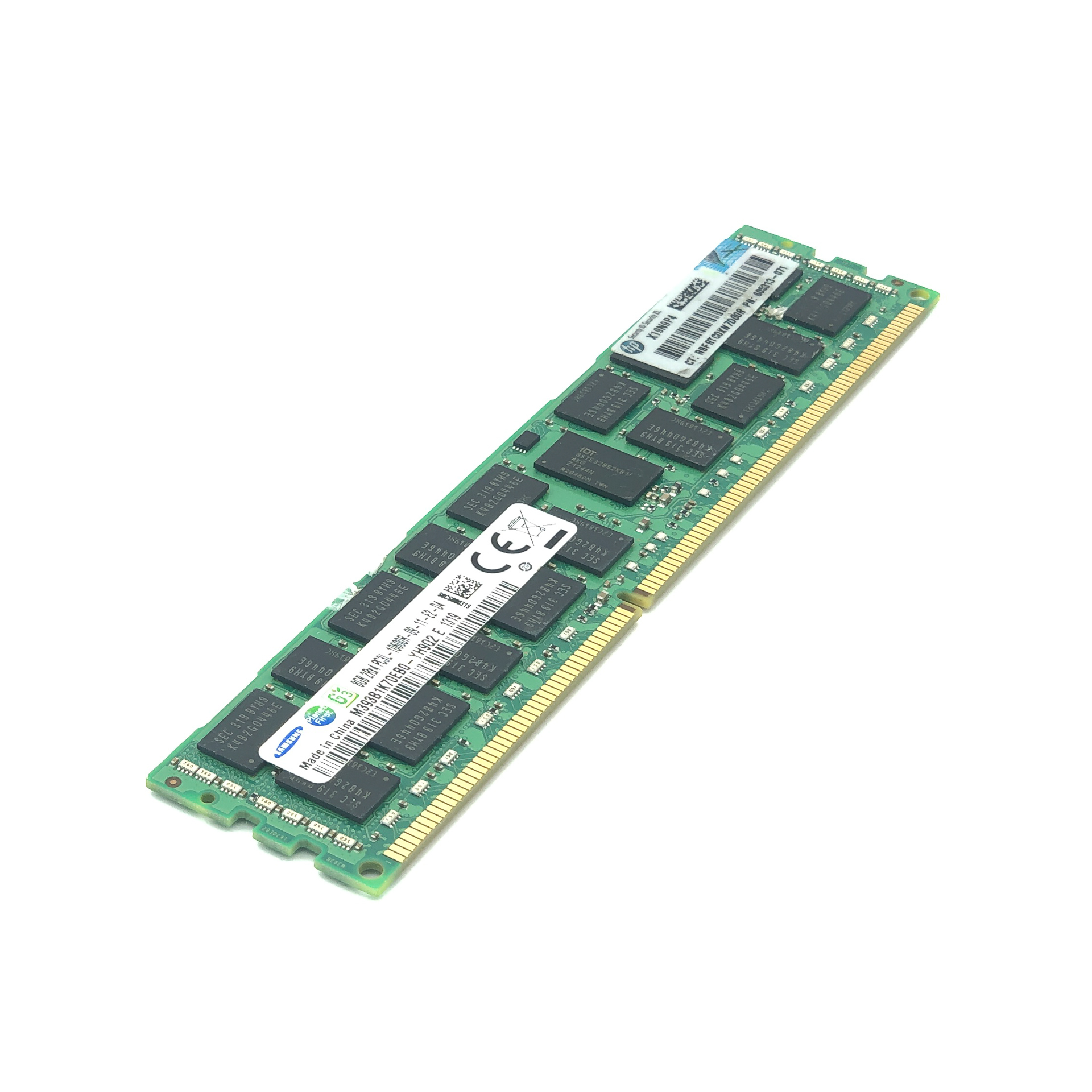 HP 8 GB 2Rx4 PC3L-10600R DDR3L-1333 RDIMM 605313-071