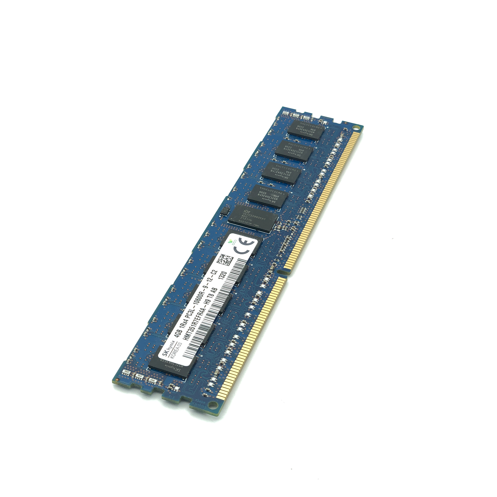 Hynix 4 GB 1Rx4 PC3L-10600R DDR3 RDIMM HMT351R7EFR4A-H9